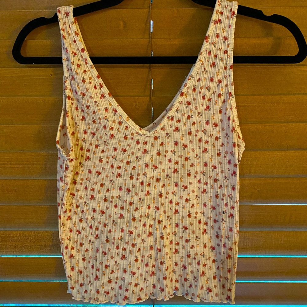 Thrifted Tank Brand Unknown